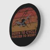Motivierend Fahrradkurse Große Wanduhr (Winkel)