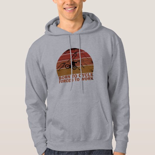 Motivierend Fahrradkurse Hoodie (Vorderseite)