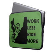 Motivierend Fahrradkurse Laptopschutzhülle (Vorderseite Links)