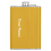 Motivierend Farbkolben Flachmann (Rückseite)