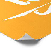 Motivierend Farbposter Poster (Ecke)