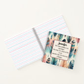 Motivierend Feather Spiral Notebook Notizblock (Innenseite)