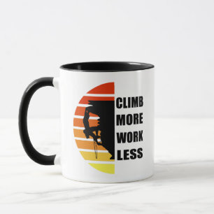 Motivierend Felskletterquoten Tasse