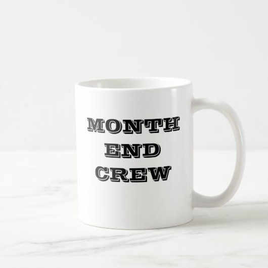 Motivierend Finanz-Team für das Rechnungsmonatsend Kaffeetasse (Rechts)
