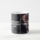 Motivierend Fitness Kaffeetasse (Mittel)