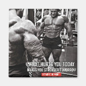 Motivierend Fitness Magnet (Vorne)