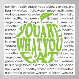 motivierend Fitness Poster