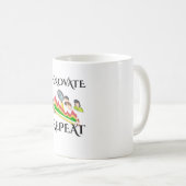 "Motivierend Fitness Zitat - Kaffeekochen-Tasse" Kaffeetasse (VorderseiteRechts)