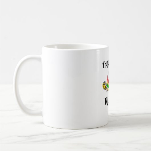 "Motivierend Fitness Zitat - Kaffeekochen-Tasse" Kaffeetasse (Links)