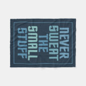 Motivierend Fleecedecke (Vorderseite (Horizontal))