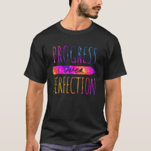 Motivierend Fortschritt bei der Perfektionierung d T-Shirt