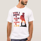Motivierend Fotoshop-Design T-Shirt (Vorderseite)