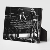 Motivierend Frauenarbeit Fotoplatte (Seite)