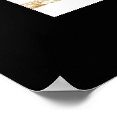 Motivierend Freiheit für Pferde Poster (Ecke)