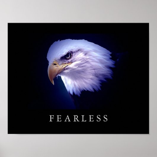 Motivierend Führung Feelloses Eagle Eyes Poster (Vorne)