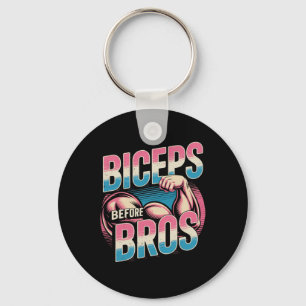 Motivierend Funny Gym Spaß Biceps Gains Biceps B Schlüsselanhänger