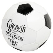 Motivierend Fußballball Fußball (Dreiviertel)