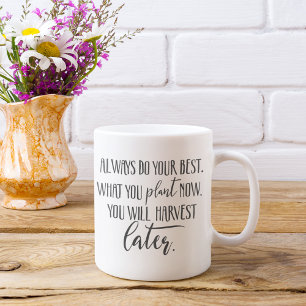 Motivierend Gartenangebot Kaffeetasse