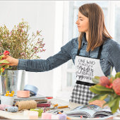 Motivierend Gartenangebot Schürze