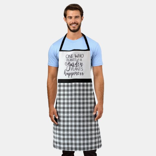 Motivierend Gartenangebot Schürze (Getragen)