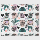 Motivierend Gedanken Geschenkpapier (Flach)