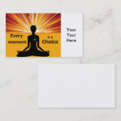 Motivierend Geschäfts-Karten-Schablone Visitenkarte (Vorne/Hinten)