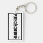 Motivierend Geschenke für jedermann Ermutigung Schlüsselanhänger (Rückseite)