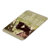 Motivierend Geschmack von Life Cat Zitat Kunst Spa Magnet (Linke Seite)