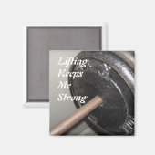 Motivierend Gewichtsabnahme Magnet (Vorderseite/Rückseite)