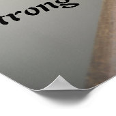 Motivierend Gewichtsabnahme Poster (Ecke)