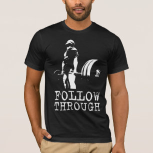 motivierend "Gewichtslifting" T-Shirt