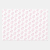 Motivierend Girls-Zitat - Ihr Bestes heute Geschenkpapier Set (Vorderseite 3)