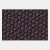 Motivierend Girls-Zitat - Ihr Bestes heute Geschenkpapier Set (Vorderseite 3)