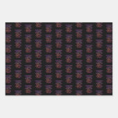 Motivierend Girls-Zitat - Ihr Bestes heute Geschenkpapier Set (Vorderseite 2)