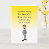 motivierend Glückwünsche Karte (Gelbe Blume)