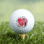 Motivierend Golfplätze Golfball (Insitu T-Shirt)