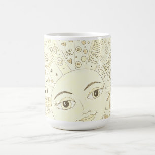 Motivierend Graffiti-Sonne - NEU Kaffeetasse