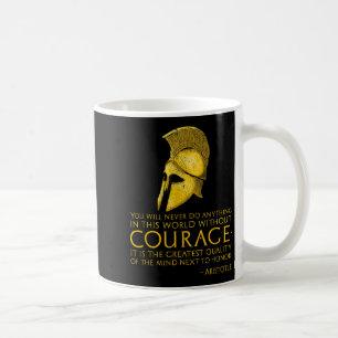Motivierend griechische Philosophie - Zitat von Ar Kaffeetasse