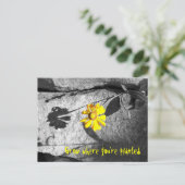 Motivierend "Grow where you re pflanzed" Postkarte (Stehend Vorderseite)