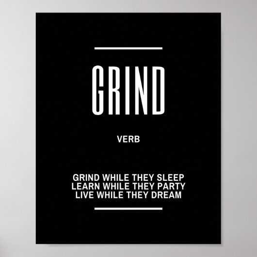 Motivierend Grundierungsangebot Poster (Vorne)