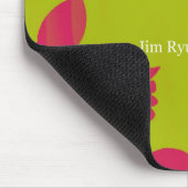 Motivierend grünes Mousepad (Ecke)