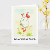 motivierend Grußkarte Karte (Gelbe Blume)