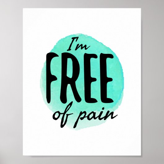 motivierend gute Laune für harte Arbeiter Poster (Vorne)