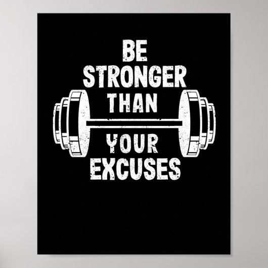 Motivierend Gym Inspiration zu verstärken Poster (Vorne)