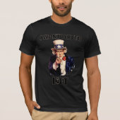 Motivierend Gym Uncle Sam Ich woll dir zu heben T-Shirt (Vorderseite)