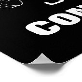 Motivierend Gym Workout Fitness Zitat Poster (Ecke)