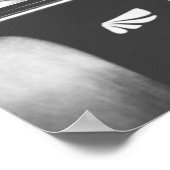 Motivierend Gym Workout Sweat jetzt schlucken spät Poster (Ecke)