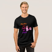 Motivierend Gym Workout Tee Shirt (Vorderseite voll)