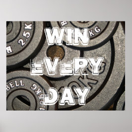 Motivierend Hebe- und Trainingspender Poster