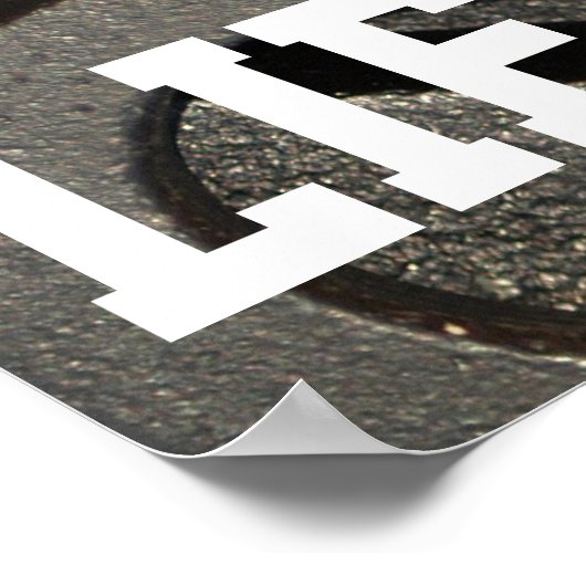 Motivierend Heftpflaster Poster (Ecke)